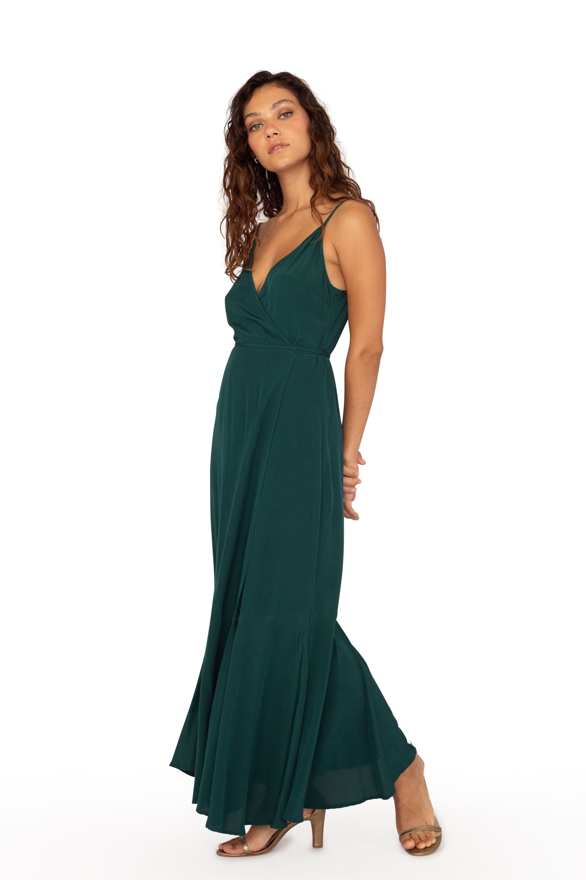 Embrace Wrap Dress - Blak Blak Bridesmaids Embrace Wrap Dress - Blak Blak Bridesmaids