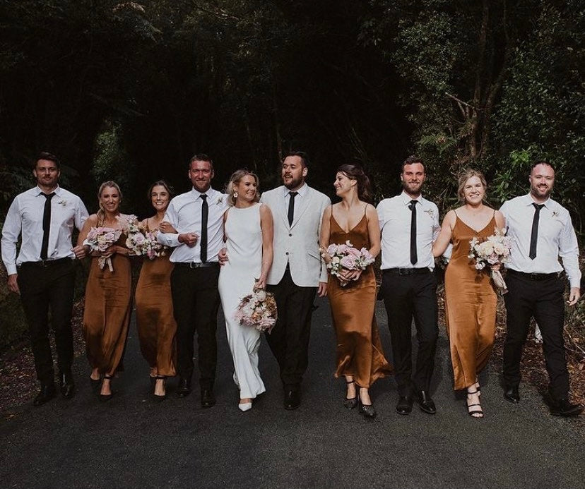 princess polly baby blue dress Brown for bridesmaid dresses, everyone telling me no! : r/wedding main image 1